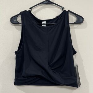 NWT 90 degree black top- large
